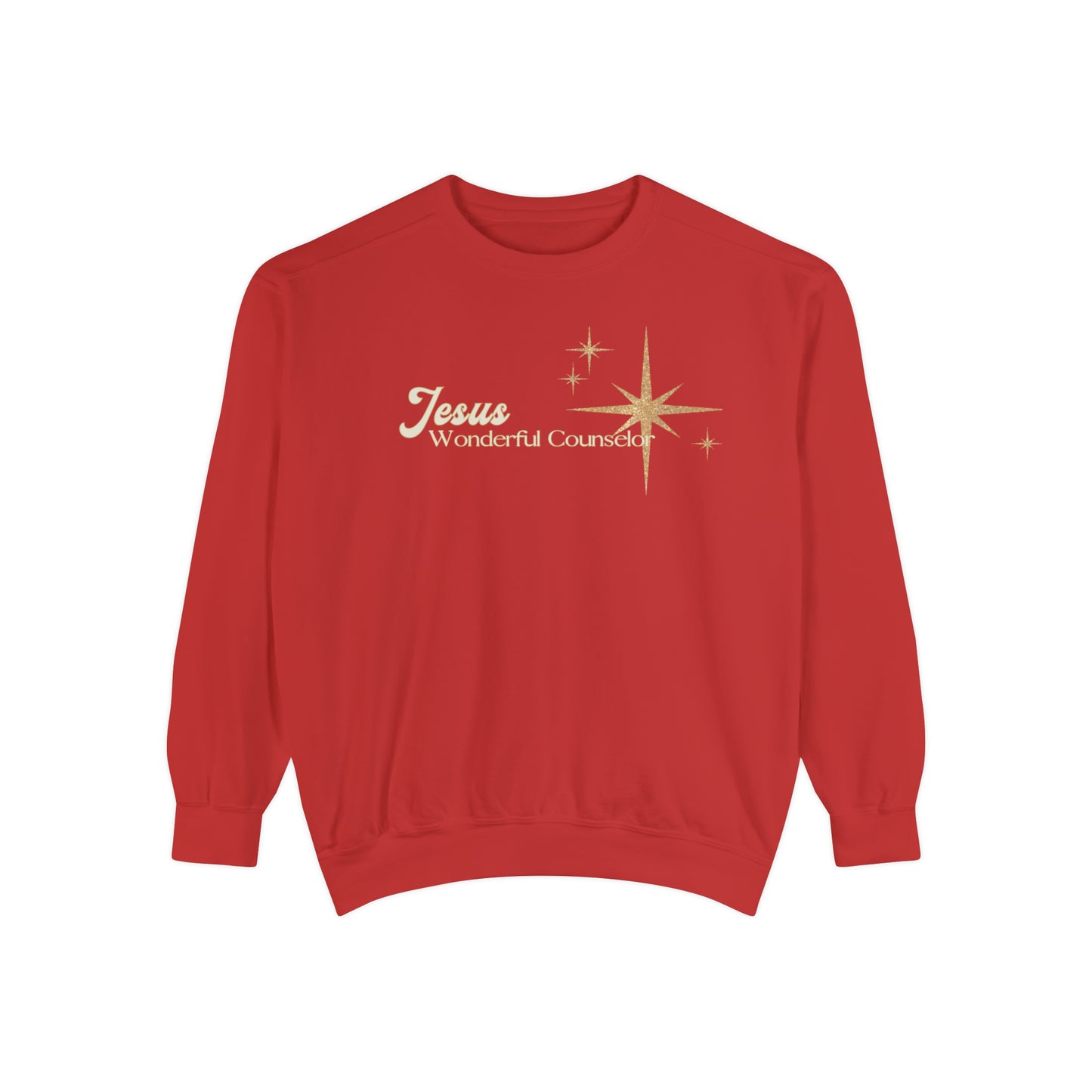 Jesus, Wonderful Counselor Crewneck Sweatshirt