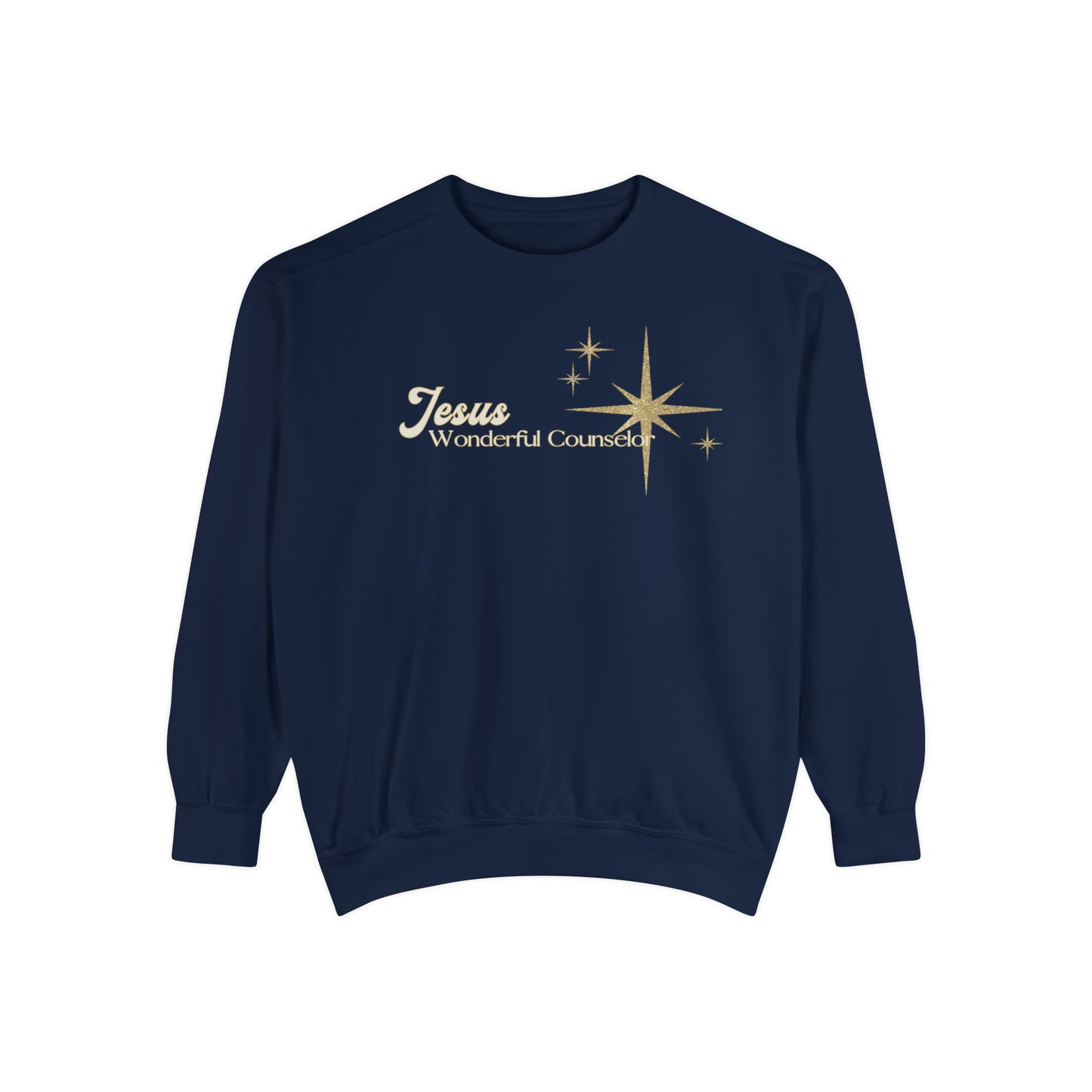 Jesus, Wonderful Counselor Crewneck Sweatshirt