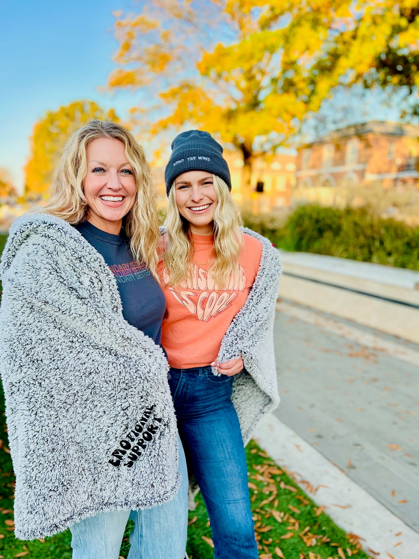 Emotional Support Sherpa Blanket